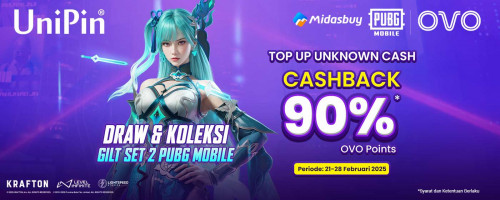 Koleksi Gilt Set 2 PUBG Mobile – Top Up Unknown Cash Pakai OVO Sekarang!